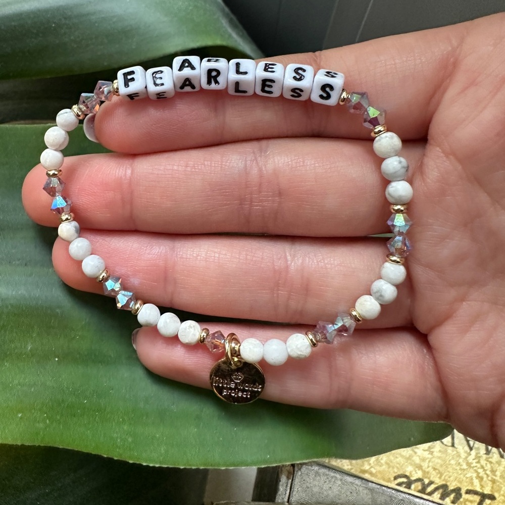 Little Words Project Fearless Bracelet